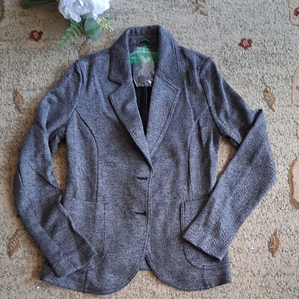 United Colors Of Benetton Charcoal Blazer